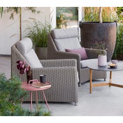 Diamond highback stol, inkl. hyndest | Cane-line | Udendrs