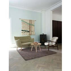 Cirkeltppe, ufarvet | Finn Juhl