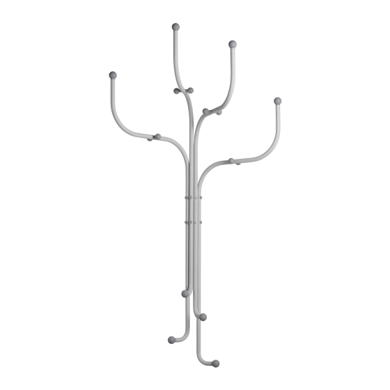 Coat Tree� Wall, light grey | Fritz Hansen