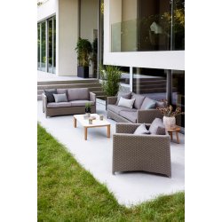 Diamond loungestol, inkl. hyndest | Cane-line | Udendrs