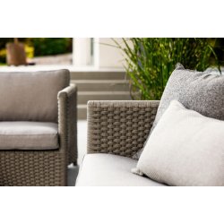 Diamond loungestol, inkl. hyndest | Cane-line | Udendrs