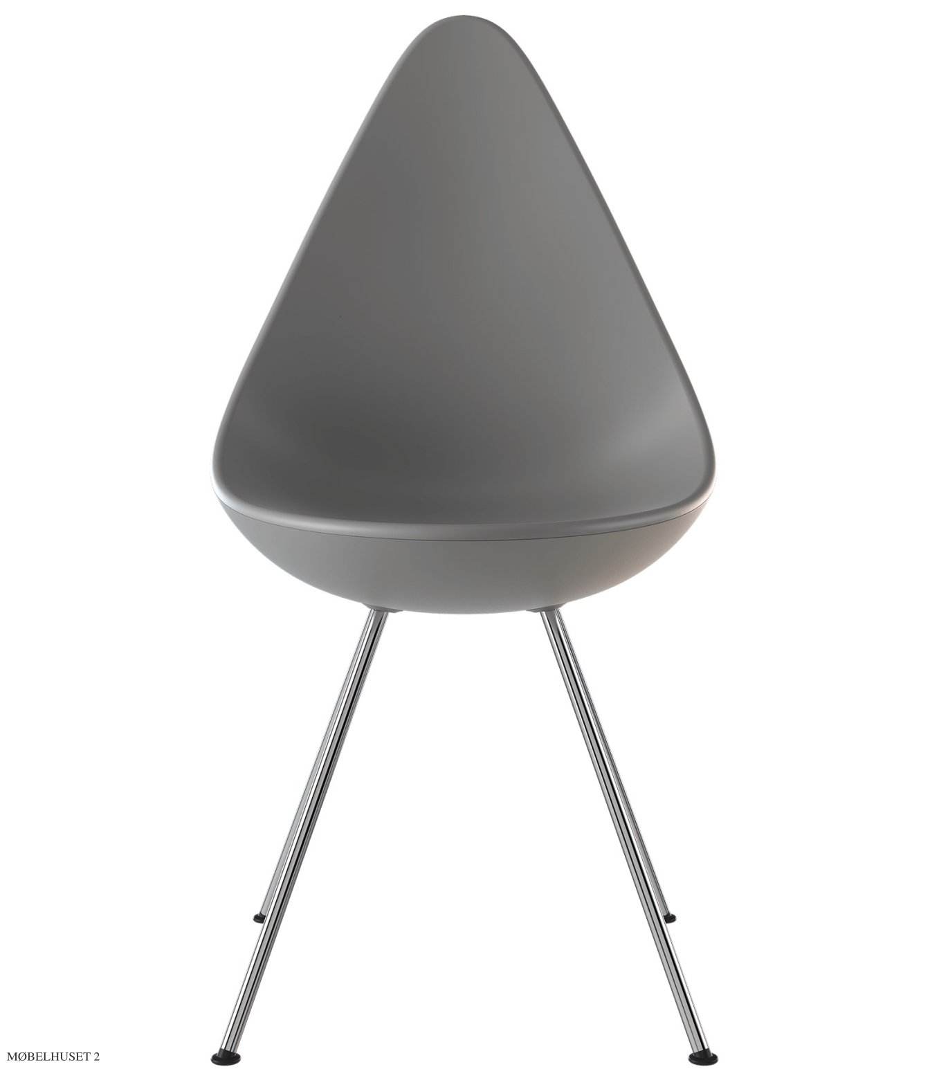 Dr�ben�, Chrom Gestell | Fritz Hansen