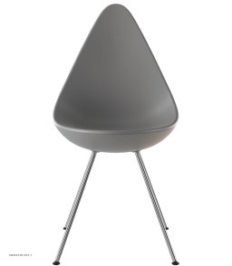 Dr�ben�, Chrom Gestell | Fritz Hansen