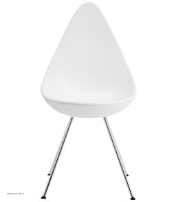 Dr�ben�, Chrom Gestell | Fritz Hansen