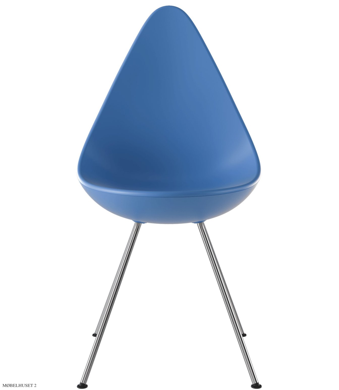 Dr�ben�, Chrom Gestell | Fritz Hansen