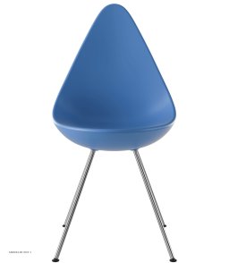 Dr�ben�, Chrom Gestell | Fritz Hansen