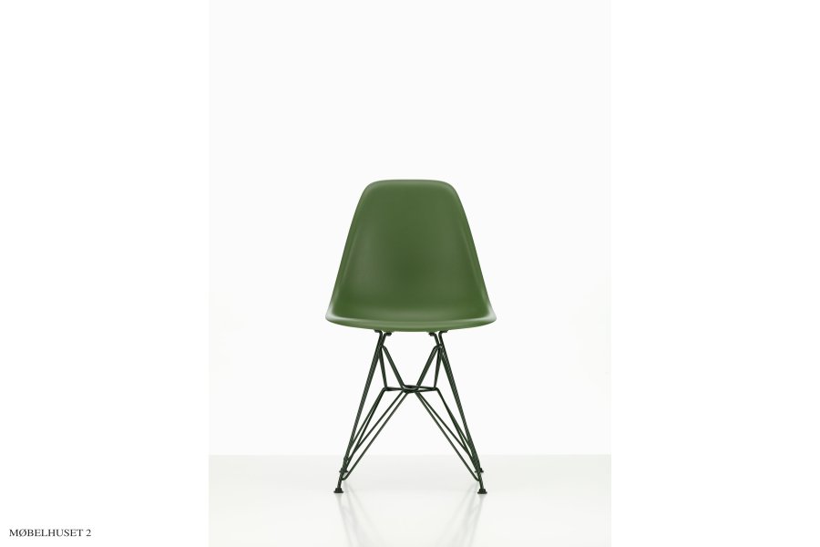 Eames Plastic Side Chair DSR | Special Colors forest/dark green
