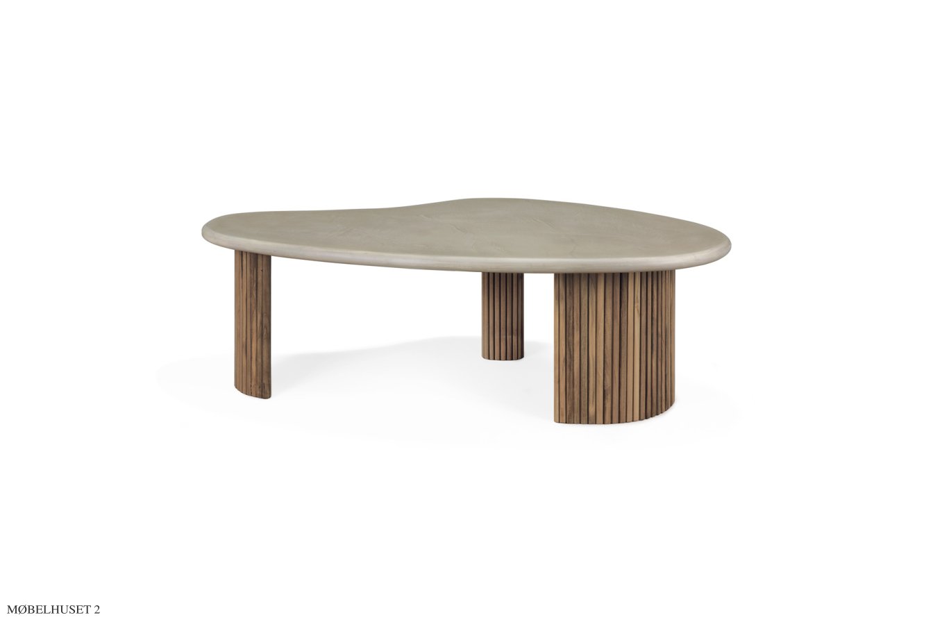 Boomerang outdoor coffee table