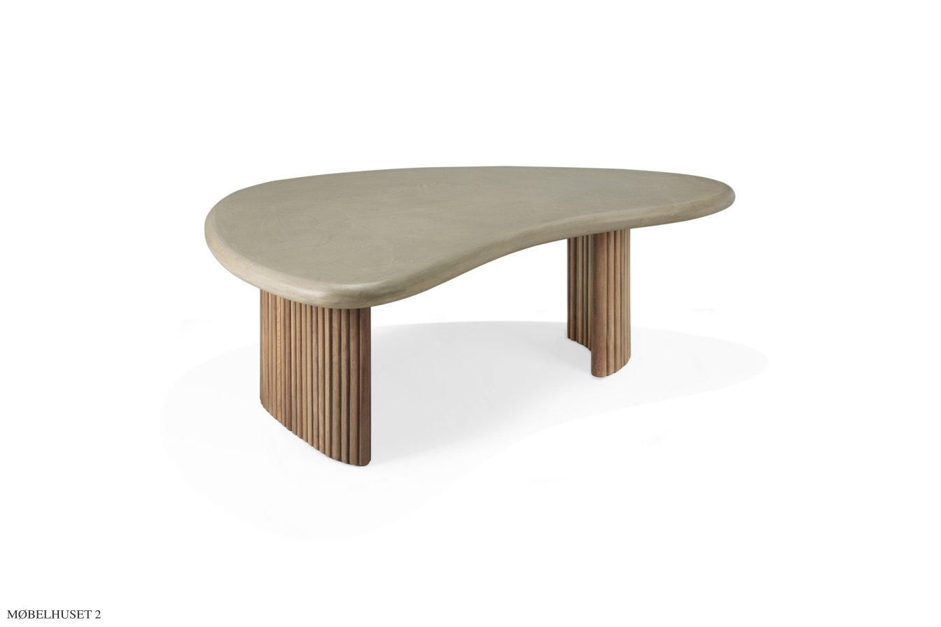 Boomerang outdoor coffee table