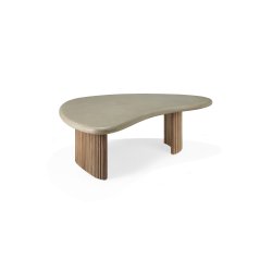Boomerang outdoor coffee table
