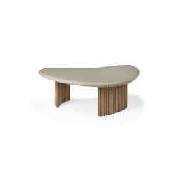 Boomerang outdoor coffee table
