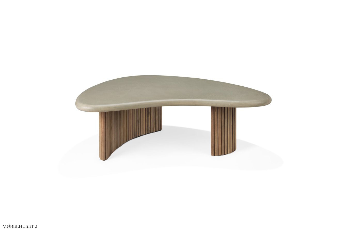 Boomerang outdoor coffee table