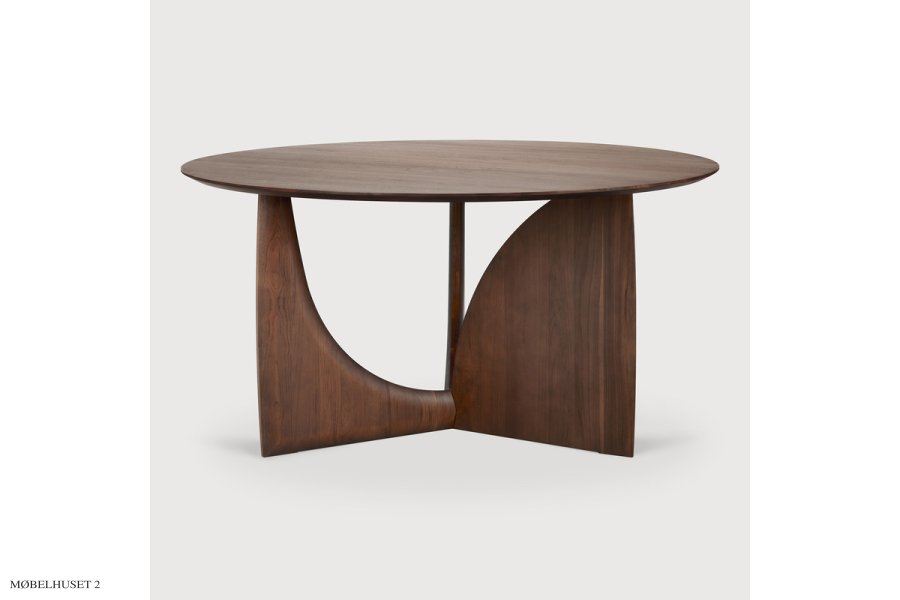 Geometric rundt spisebord | Ethnicraft