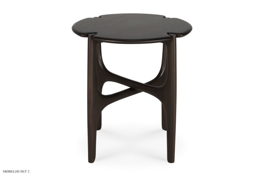 Pi Beistelltisch | Ethnicraft Dunkelbraunes Mahagoni