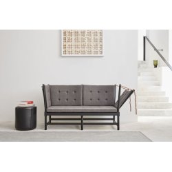 Tremmesofa | Sort | Brge Mogensen