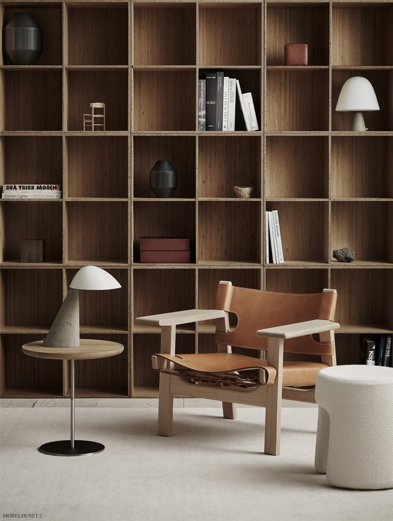 The Spanish Chair | Eiche Seife | Natur Leder | MH