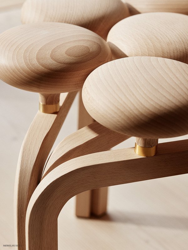 JU01� Utzon Stool | Fritz Hansen