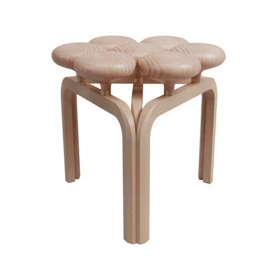JU01 Utzon Stool | Fritz Hansen