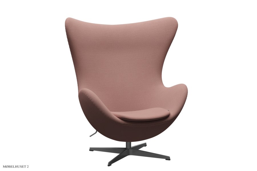 gget, pulverbeschichtetes Gestell | Fritz Hansen Christianshavn 1131 - Silver Grey Base