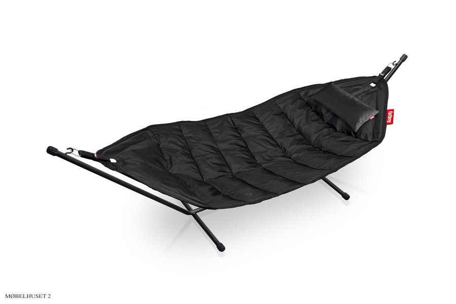 Headdemock | Fatboy Black Inkl. Kopfkissen und Regenschutz