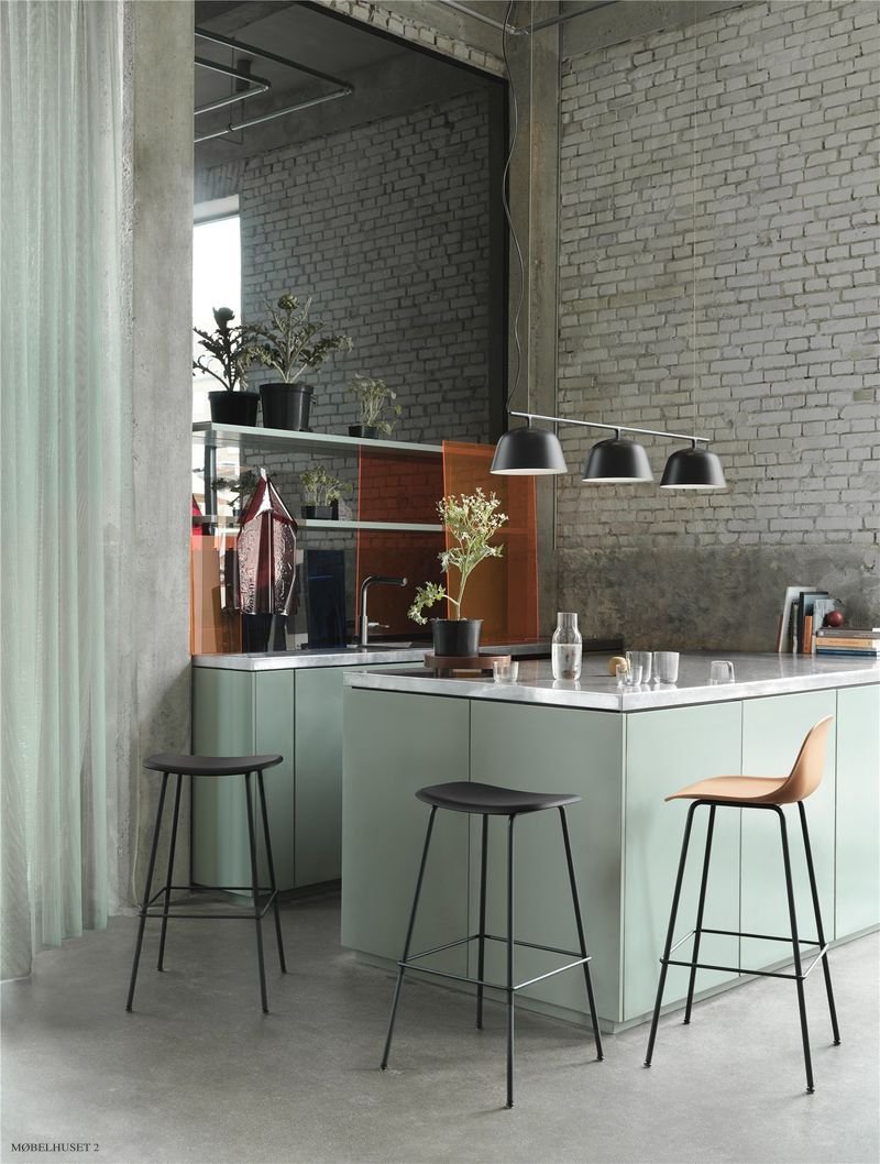 Fiber Counter Stool, uden rygl�n