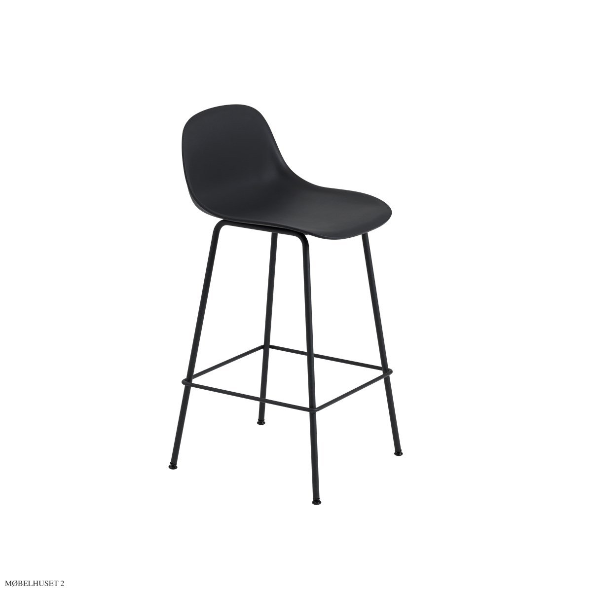 Fiber Counter Stool, mit R�ckenlehne