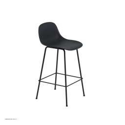 Fiber Counter Stool, mit R�ckenlehne
