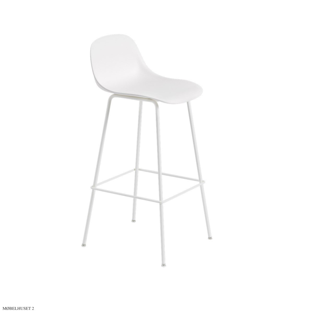 Fiber Counter Stool, mit R�ckenlehne