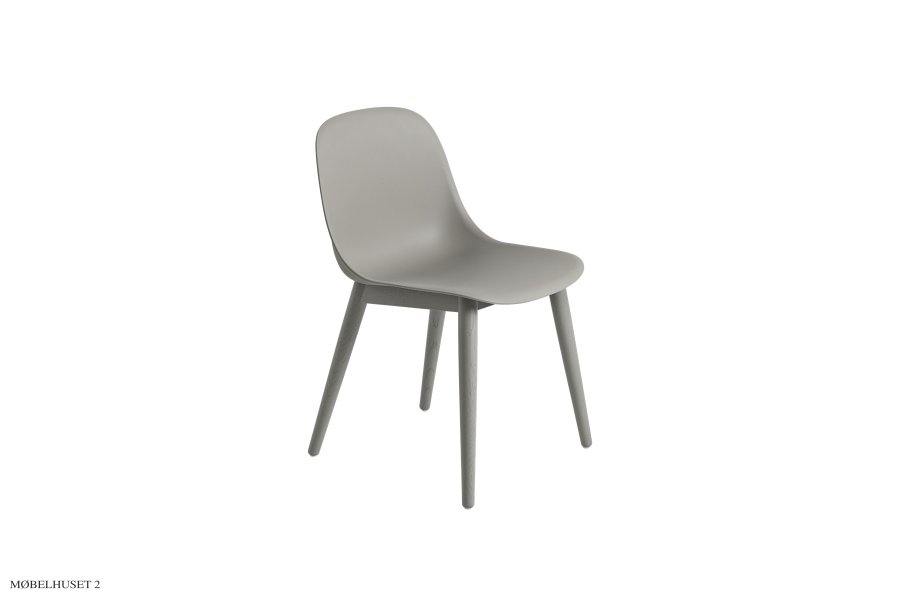 Fiber Side Chair  Grey/Grey