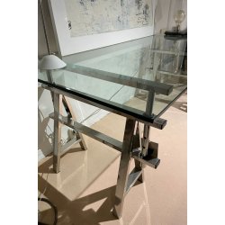 Shaker-Glastisch � Ausstellungsmodell