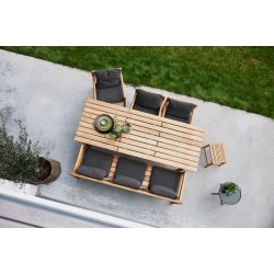 Grace Esstisch, 240x90 cm | Cane-line | Outdoor