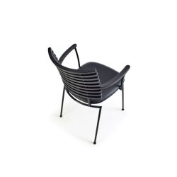 Tiger armstol i sort stel | GM 4106 A