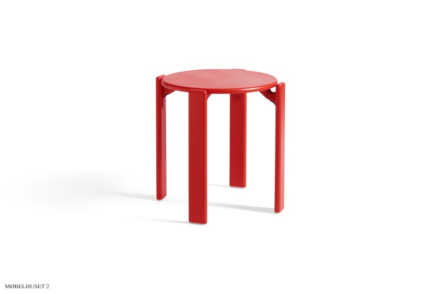 Rey stool Scarlet red