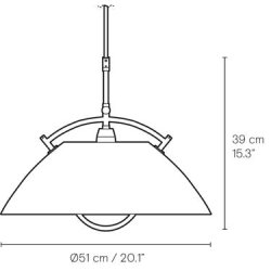 HJW37 Hejsependel | Hvid