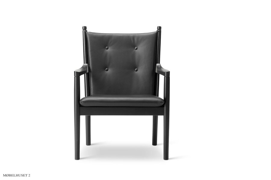 Easy Chair 1788 | Eg sort lak Omni 301 - Sort