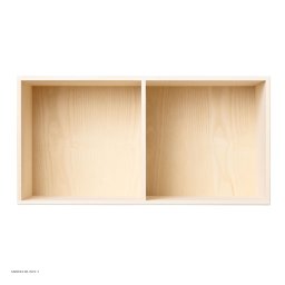 ATBO | Halbes B�cherregal senkrecht 35 x 70