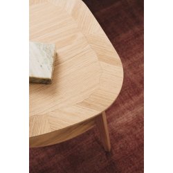 Heart Table | Intarsia Furniture