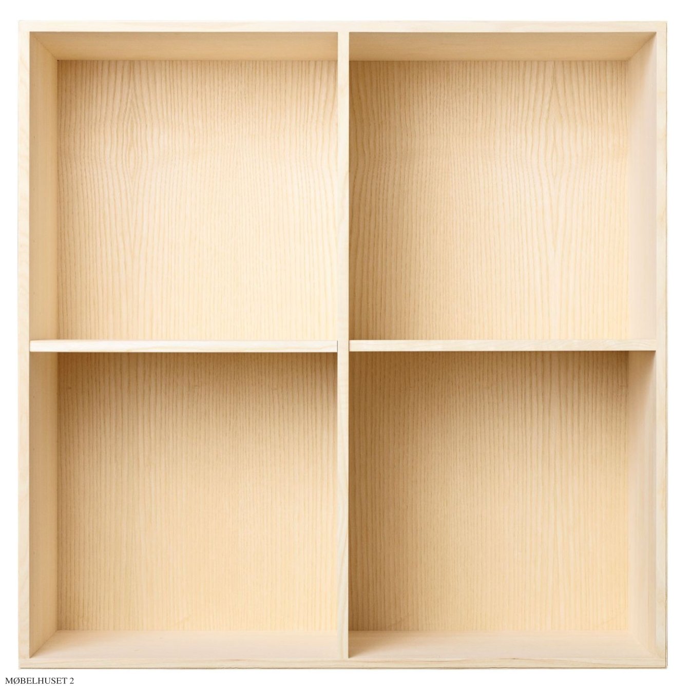 ATBO | Reol 70 x 70 x 30 cm Massiv ask