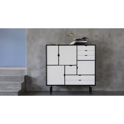 S3 opbevaringsmbel | Eg/Sort