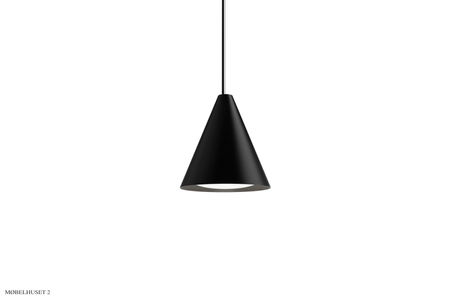 Keglen Pendelleuchte | Schwarz &Oslash; 250