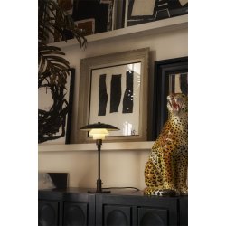 PH 3/2 Aged Brass Opal Bordlampe