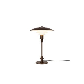PH 3/2 Aged Brass Opal Bordlampe