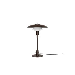 PH 3/2 Aged Brass Opal Bordlampe