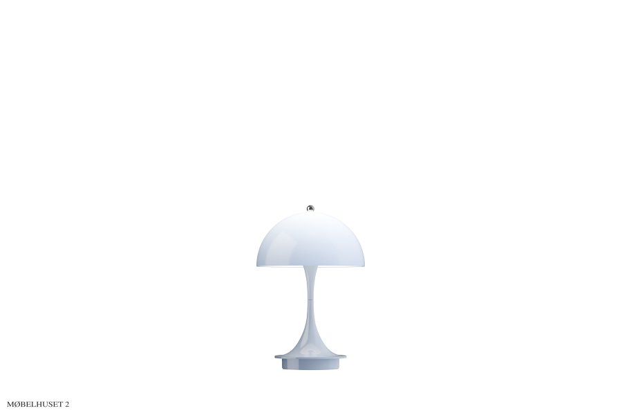 Panthella 160 Portable Lampe | Opal Opal pale blue