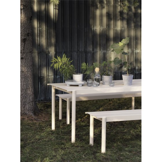 Linear Steel Table