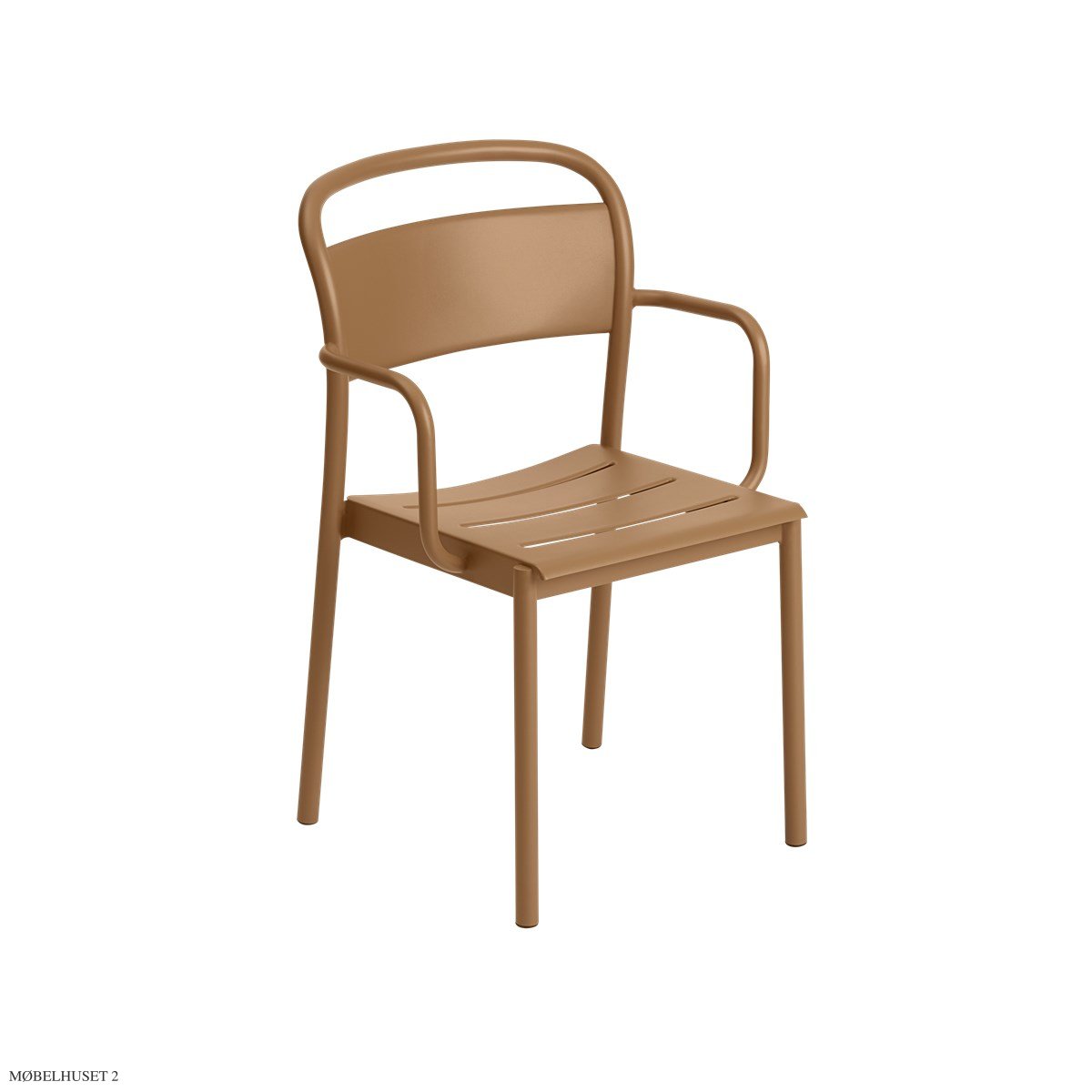 Linear Steel Armchair