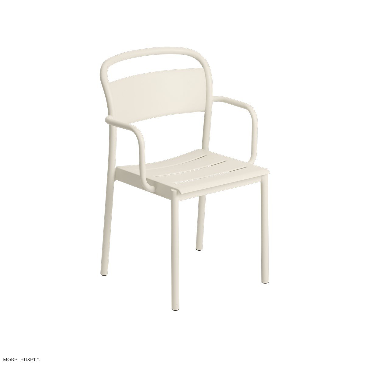 Linear Steel Armchair