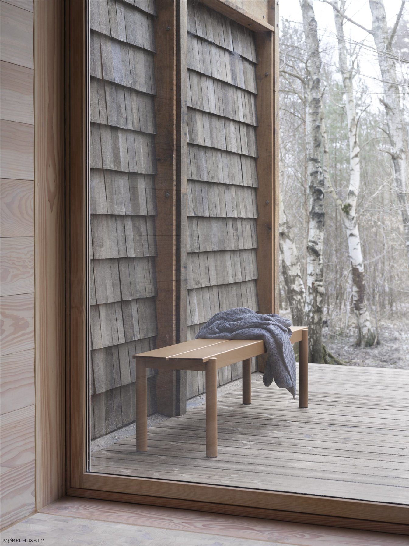 Linear Steel Bench