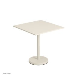 Linear Steel Caf� Table 70x70