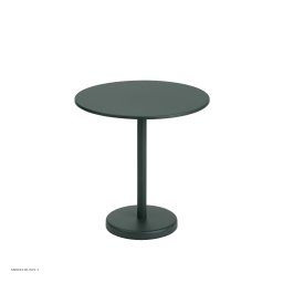 Linear Steel Caf� Table �70